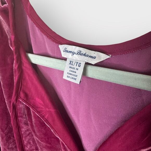 Tommy Bahama Velvet Sands 3/4 sleeve blouse - Picture 3 of 6